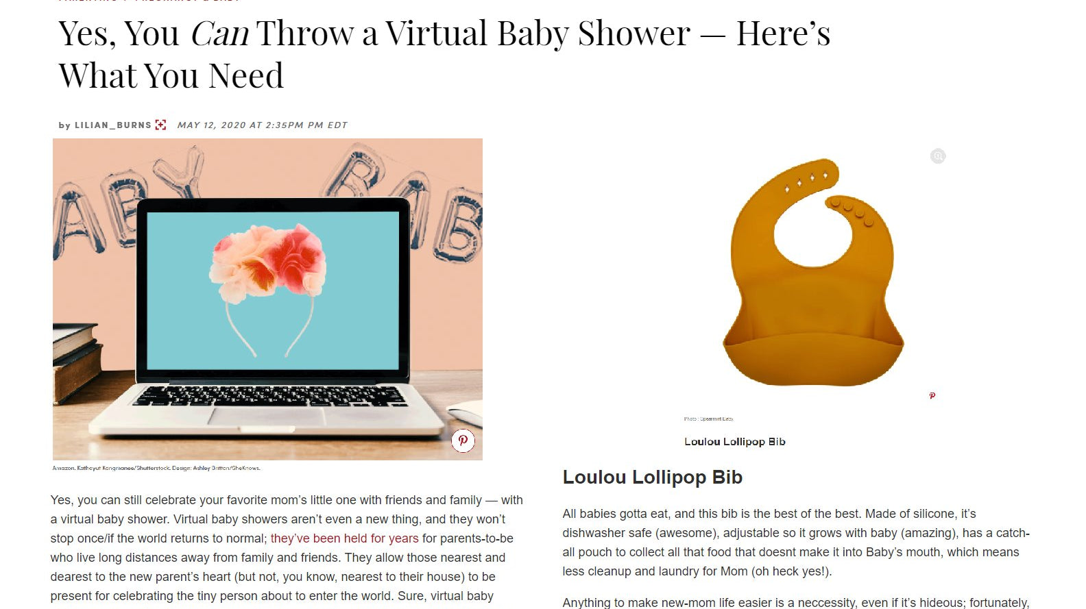 Yes, You Can Throw a Virtual Baby Shower — Here’s What You Need