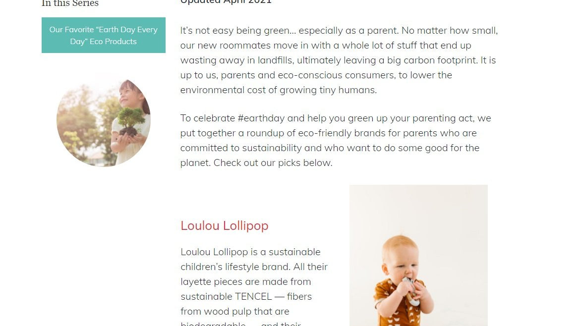 Our Favorite “Earth Day Every Day” Eco Products