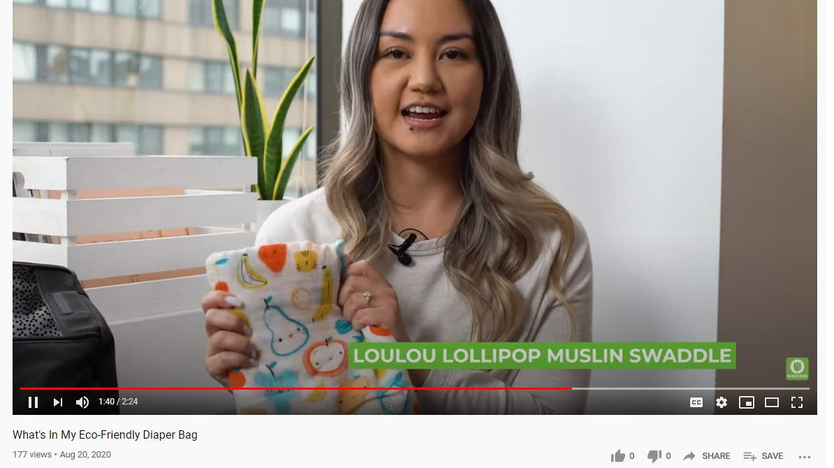 What's in My Eco-Friendly Diaper Bag