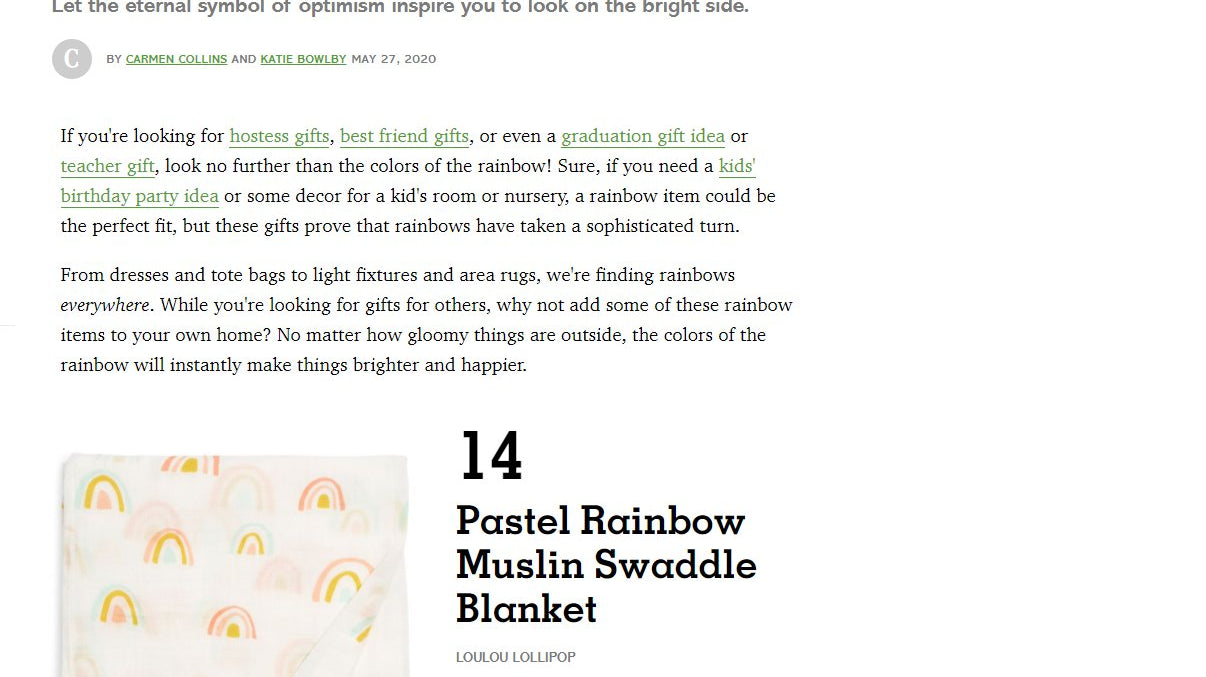 25 Rainbow Gifts to Add Some Sunshine to Your Space