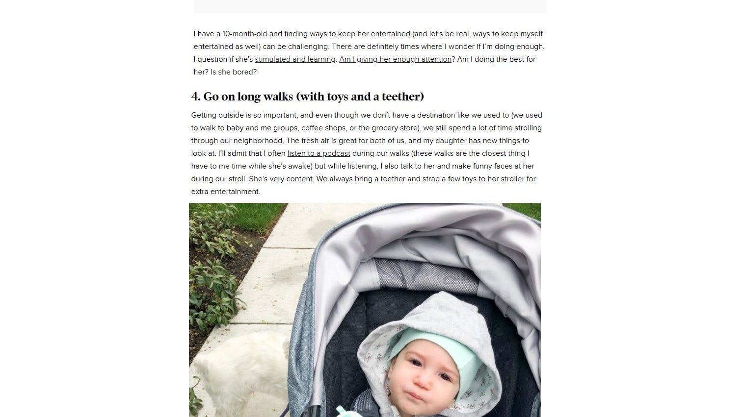 7 Easy Activities to Keep Your Baby Entertained While Staying Home