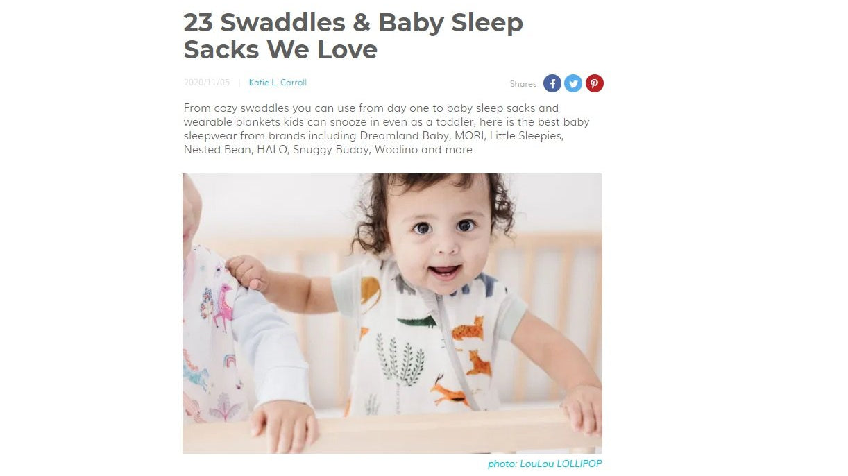 23 Swaddles & Baby Sleep Sacks We Love