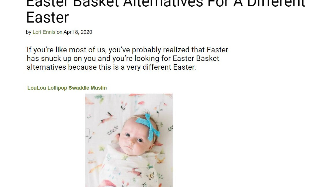 Easter Basket Alternatives For A Different Easter