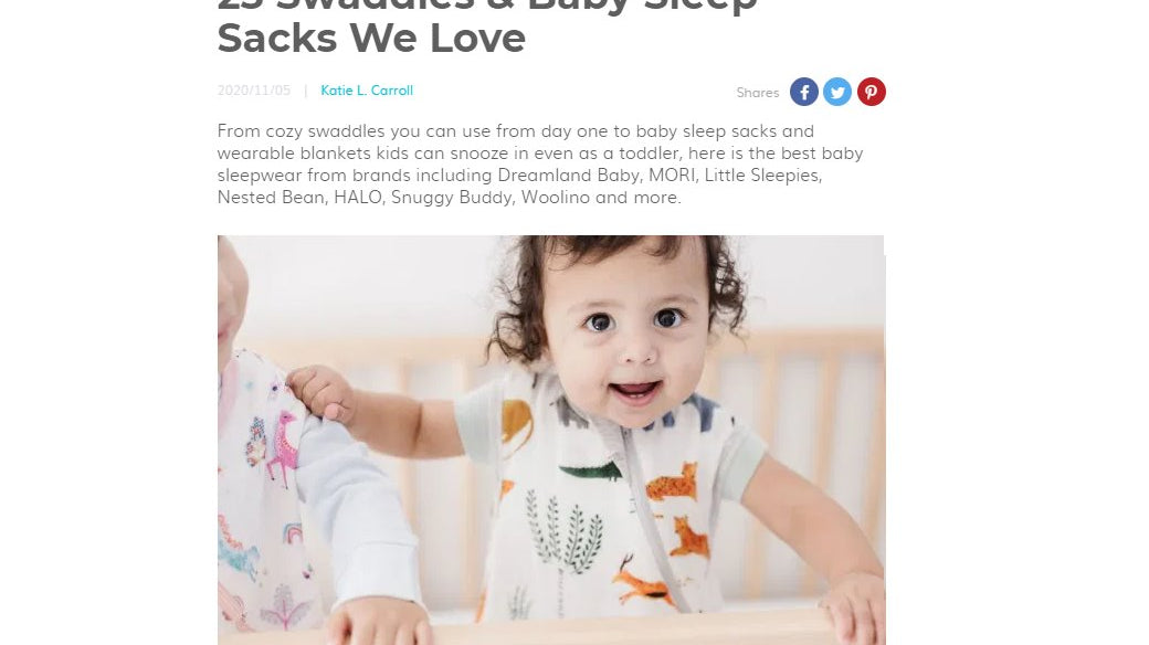 23 Swaddles & Baby Sleep Sacks We Love