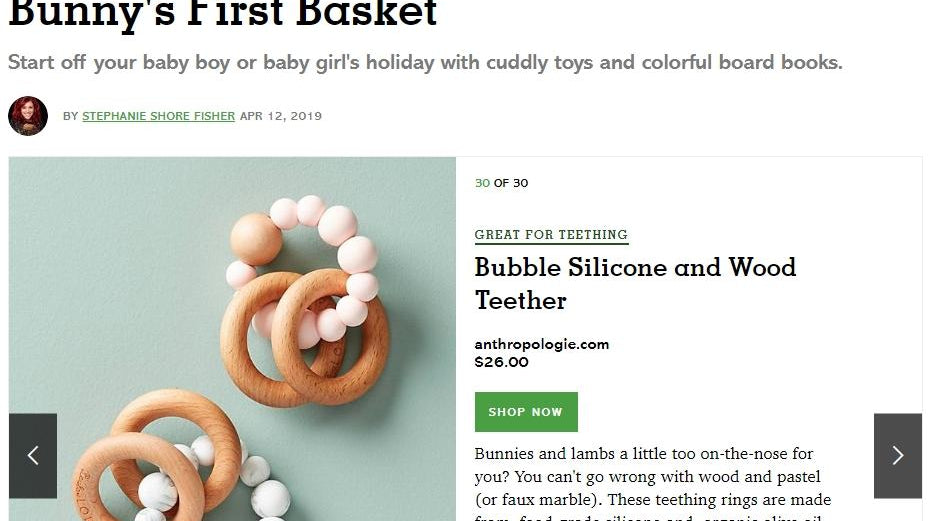 30 Easter Gifts for Babies to Fill Your Little Bunny's First Basket