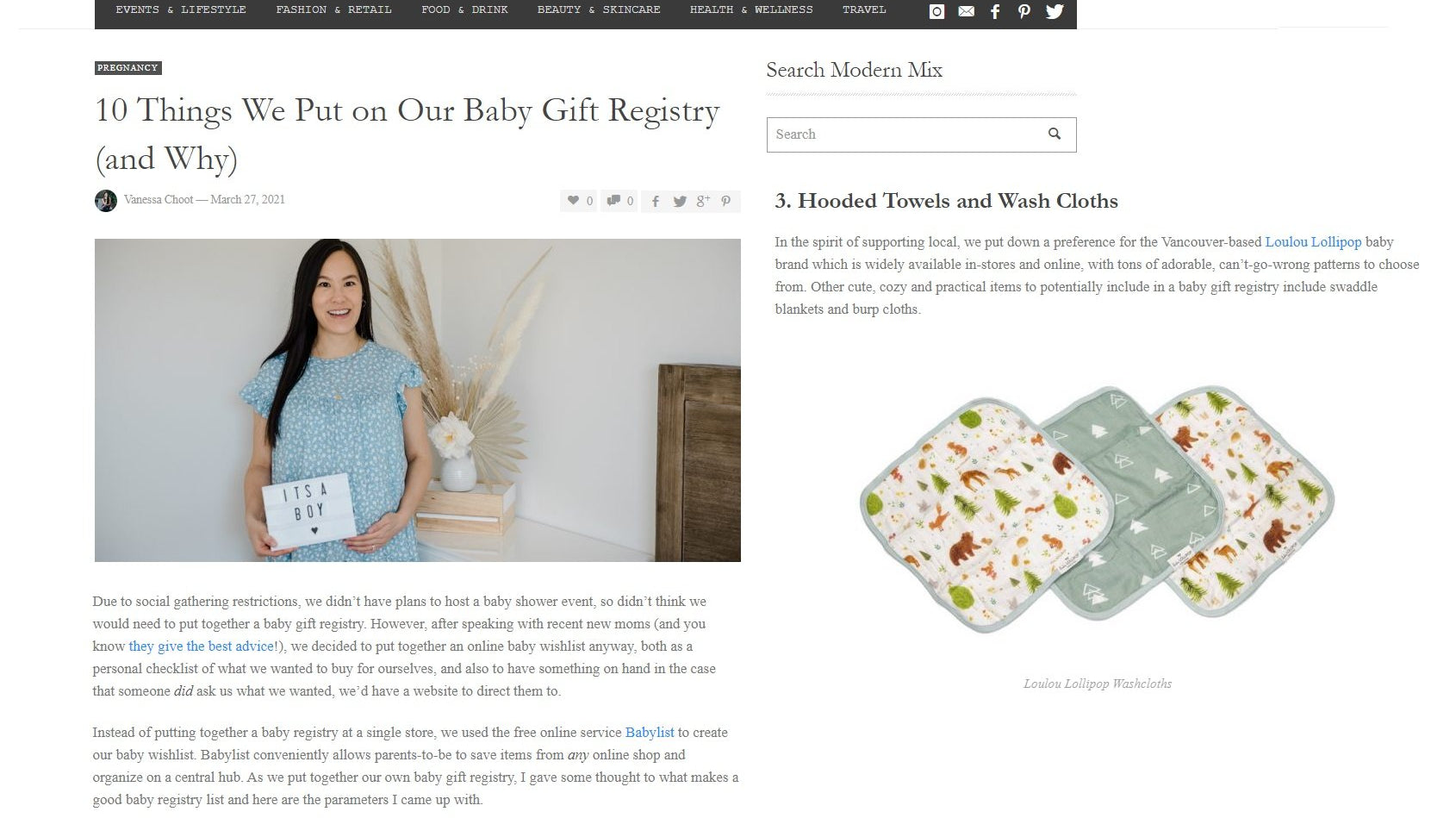 10 Things We Put on Our Baby Gift Registry (and Why)