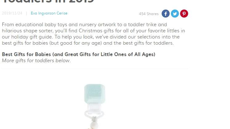 Our Favorite Gifts for Babies & Toddlers in 2019