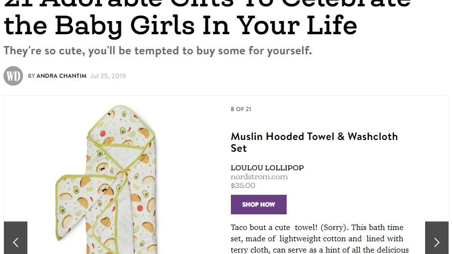 21 Adorable Gifts To Celebrate the Baby Girls In Your Life