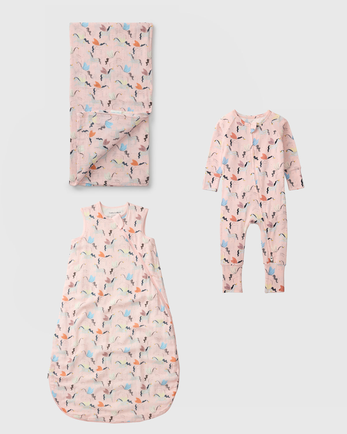 Baby Sleep Gift Bundle - Unicorn Ballet 0-3M