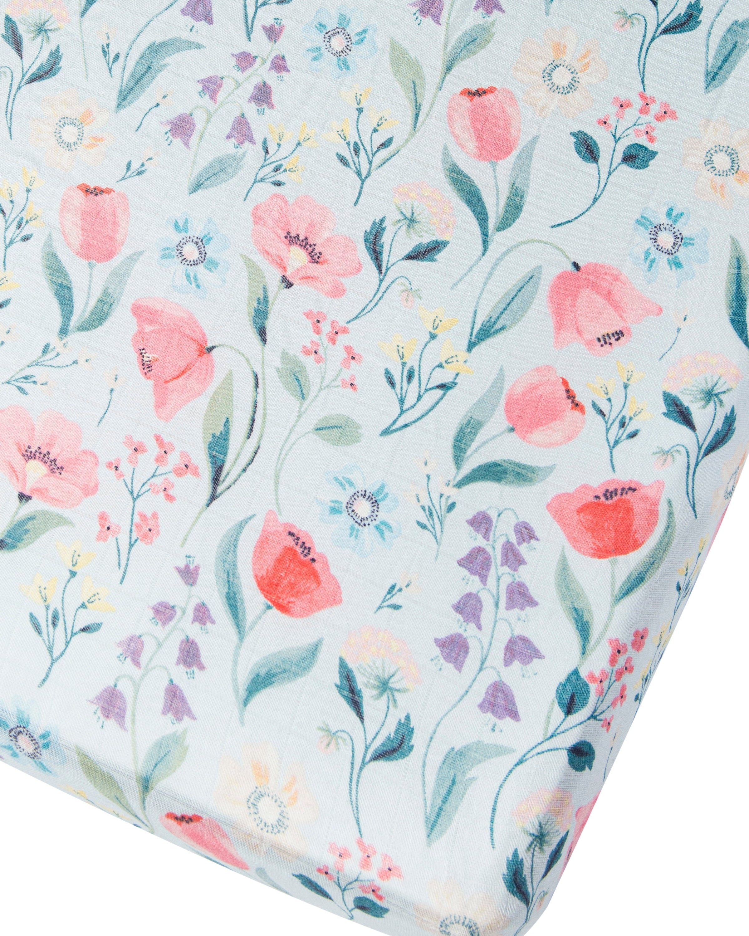Muslin-Fitted-Crib-Sheet-Bluebell-1