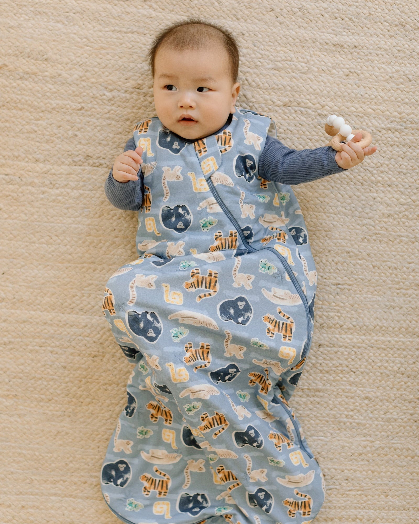 Tencel-Sleep-Bag-1.0-TOG-Jungle-Friends-1