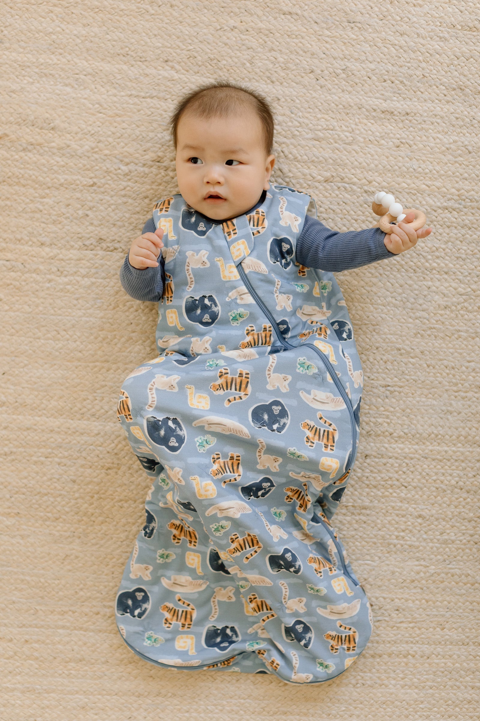 Tencel-Sleep-Bag-1.0-TOG-Jungle-Friends-1