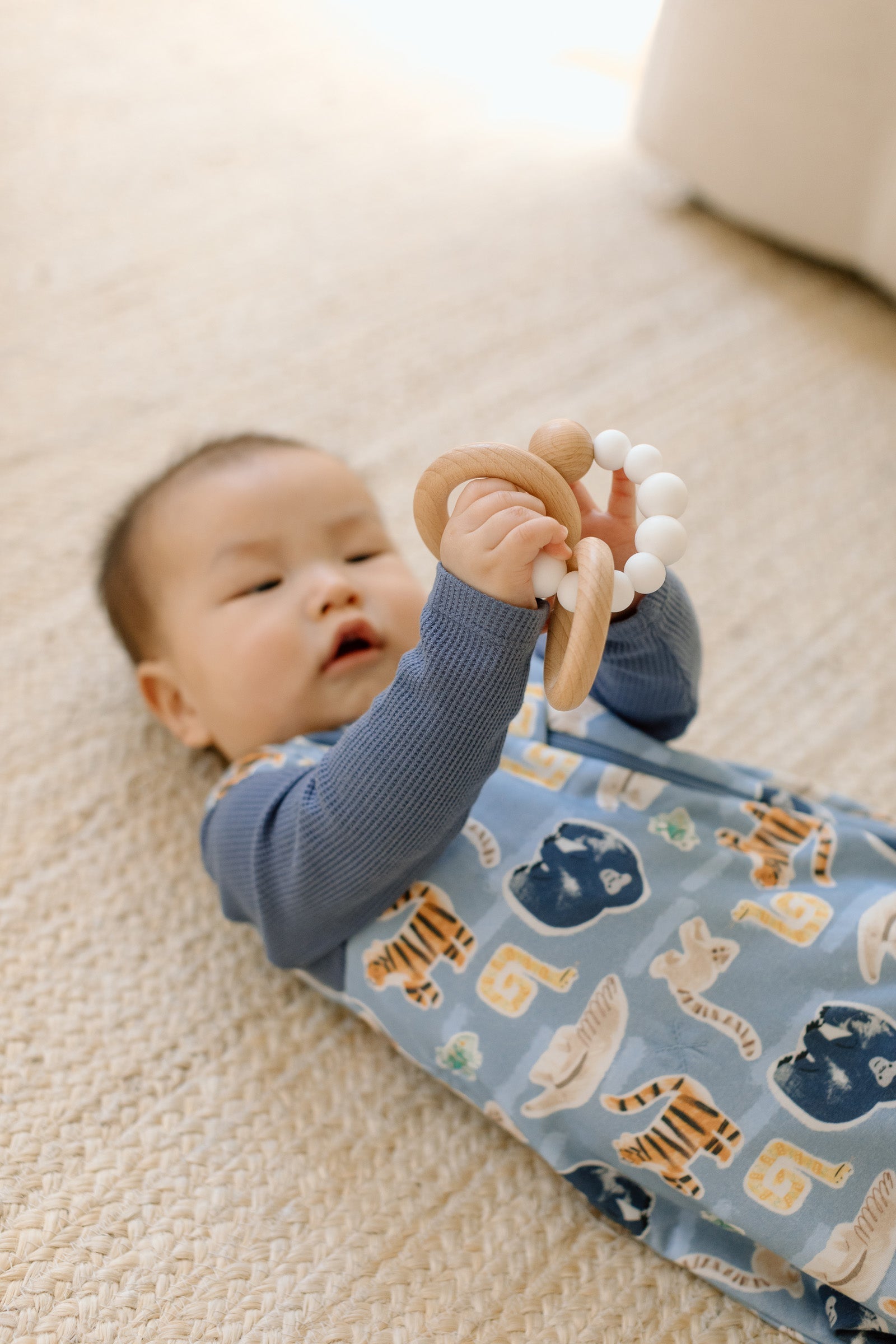 Tencel-Sleep-Bag-1.0-TOG-Jungle-Friends-2