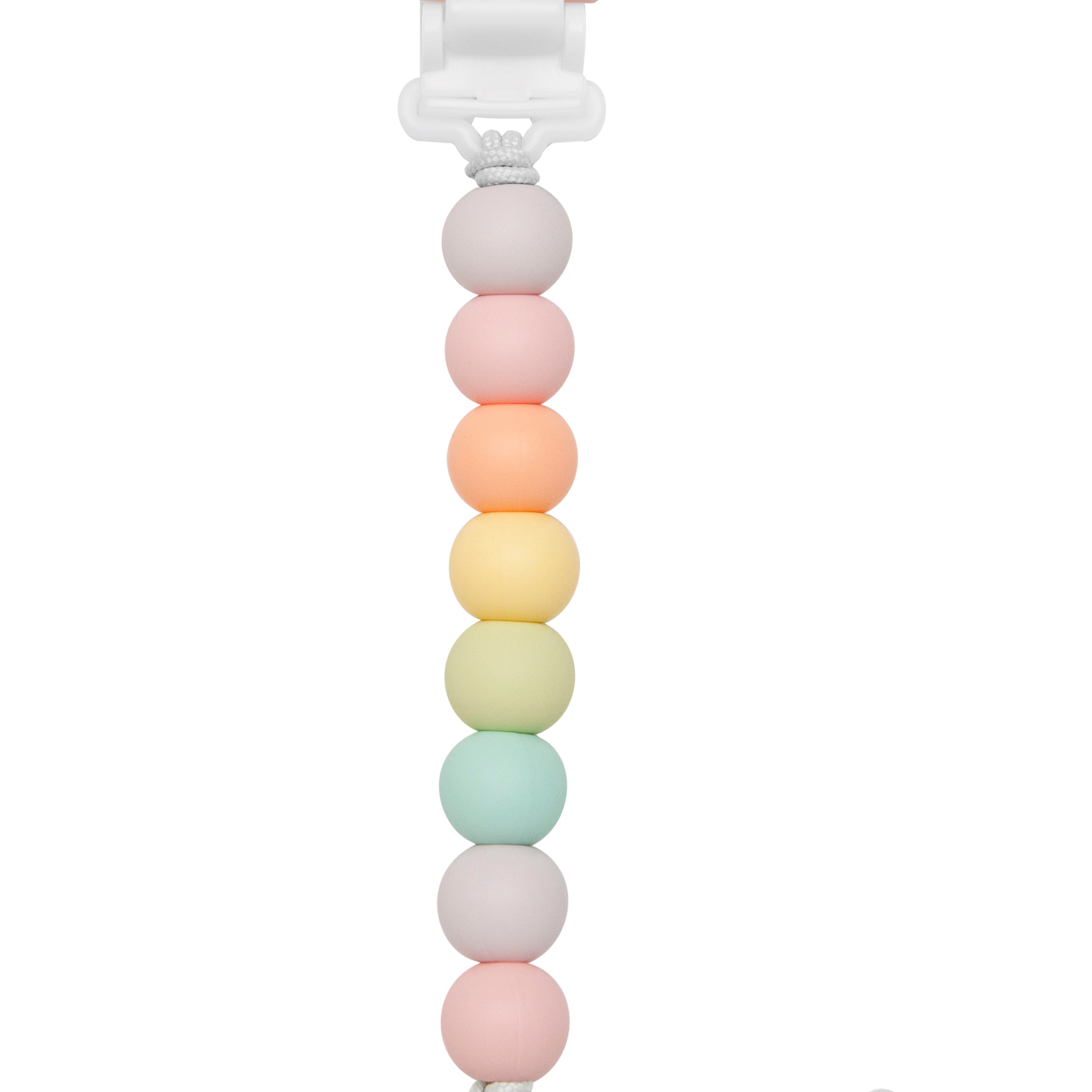 Gem Lolli Pacifier Clip - Cotton Candy