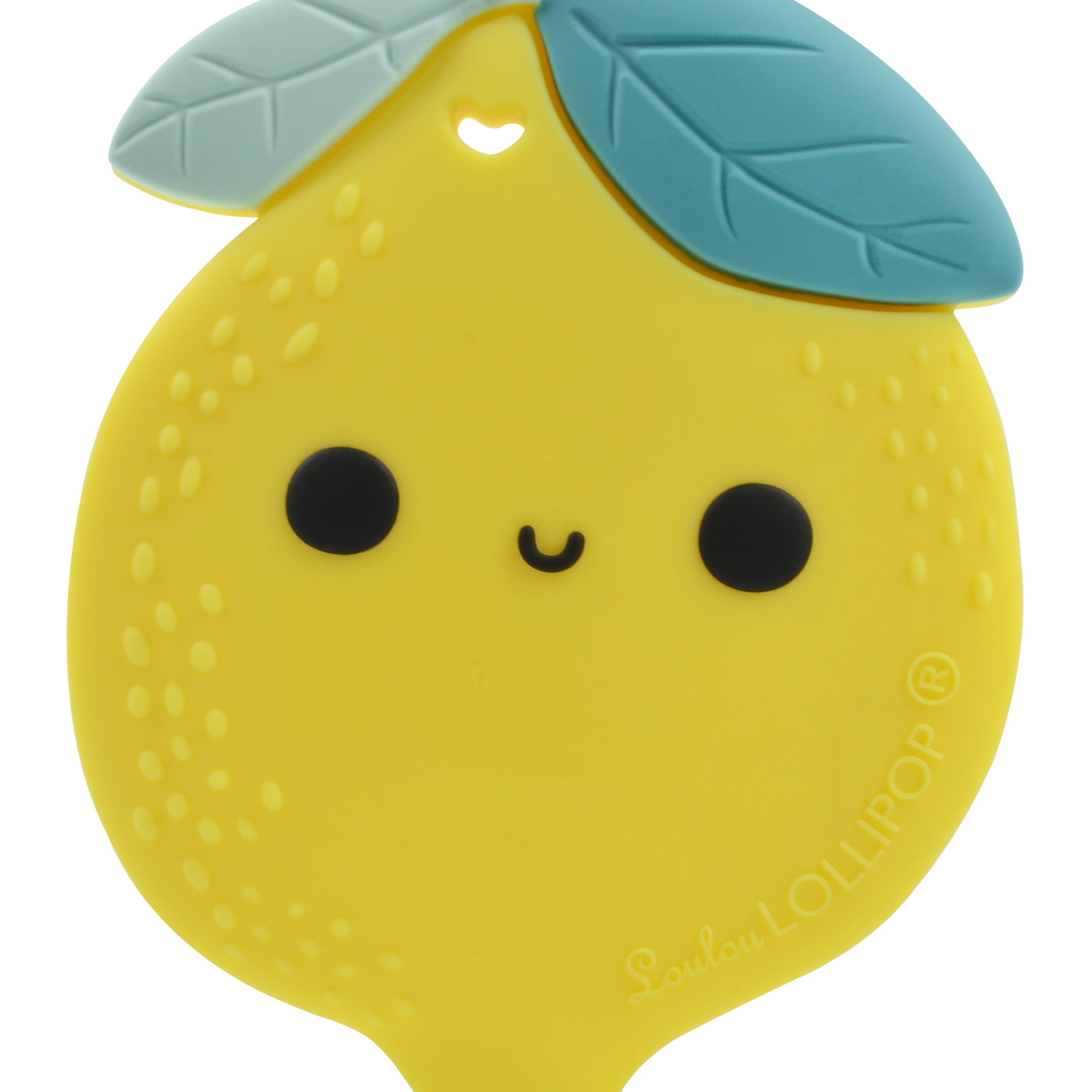 Silicone Teether Single Grow Loulou Lollipop Lemon
