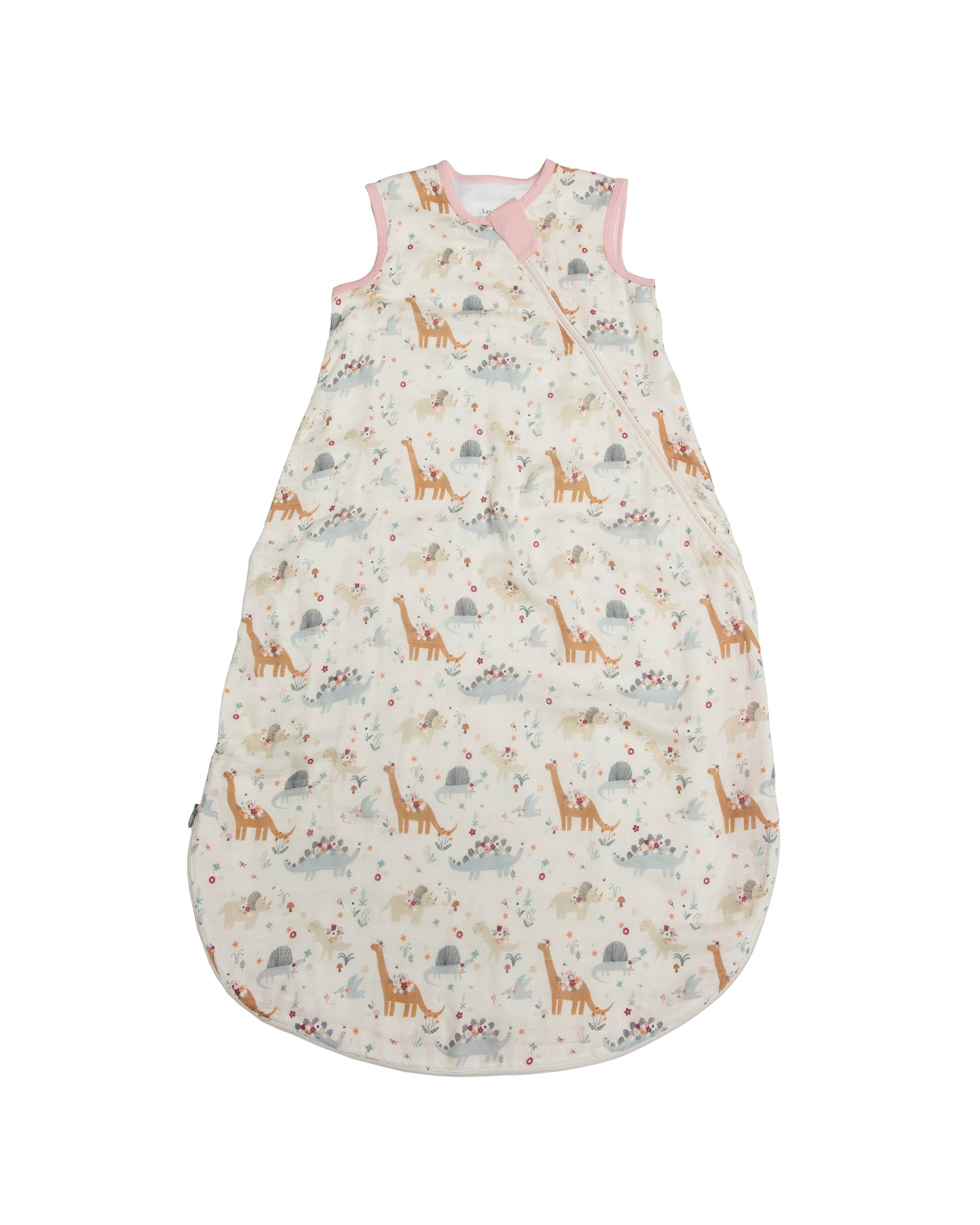 Muslin-Lightweight-Sleep-Bags-0.5-TOG-Baby-Dinomite-1