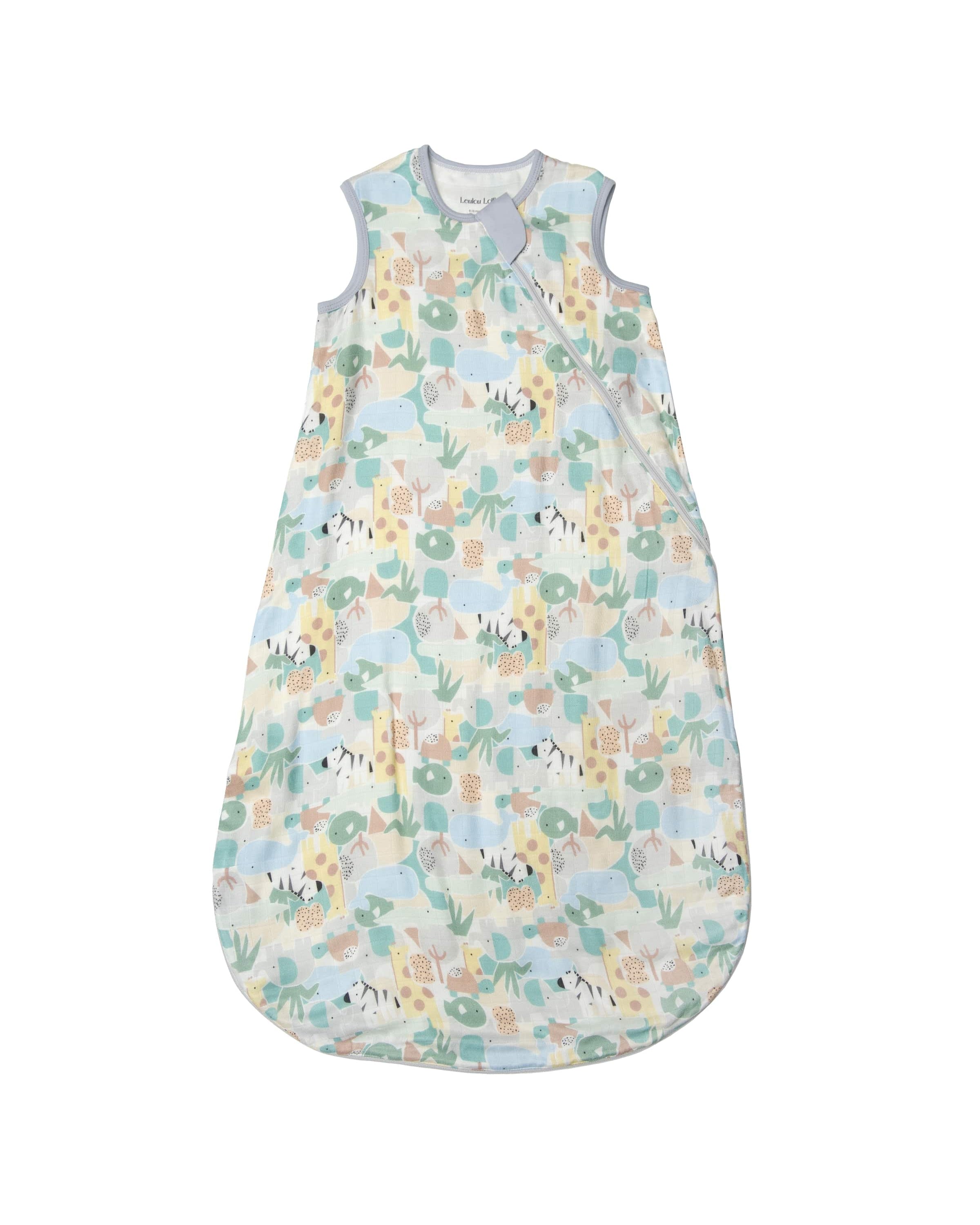 Muslin-Lightweight-Sleep-Bags-0.5-TOG-Animal-Puzzle-2