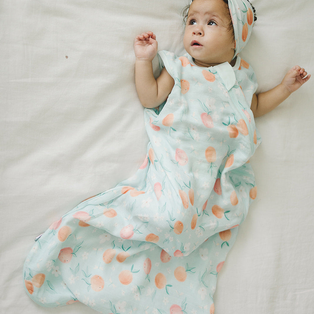 Muslin-Lightweight-Sleep-Bags-0.5-TOG-Peaches-1