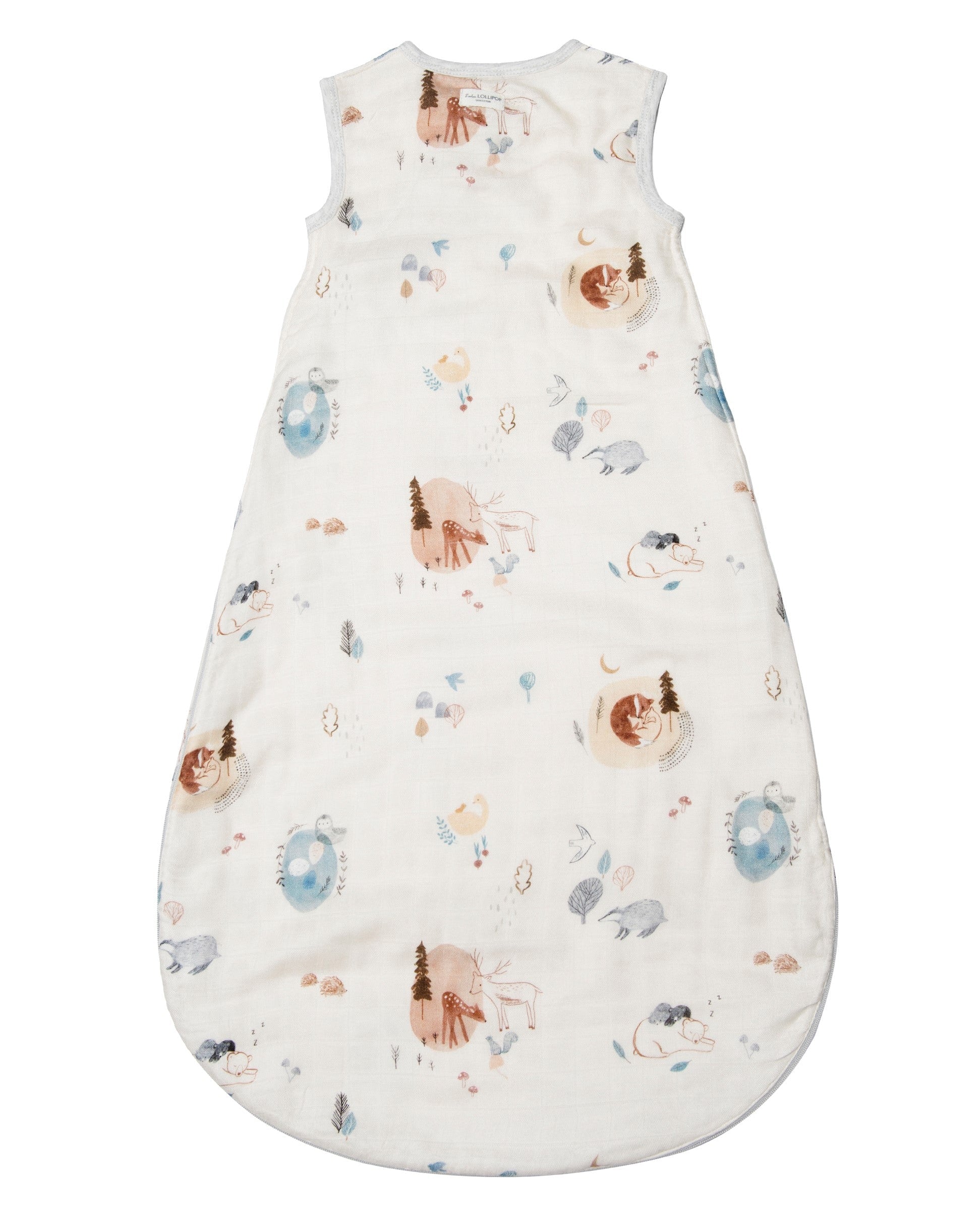 Muslin-Lightweight-Sleep-Bags-0.5-TOG-Cozy-Forest-2