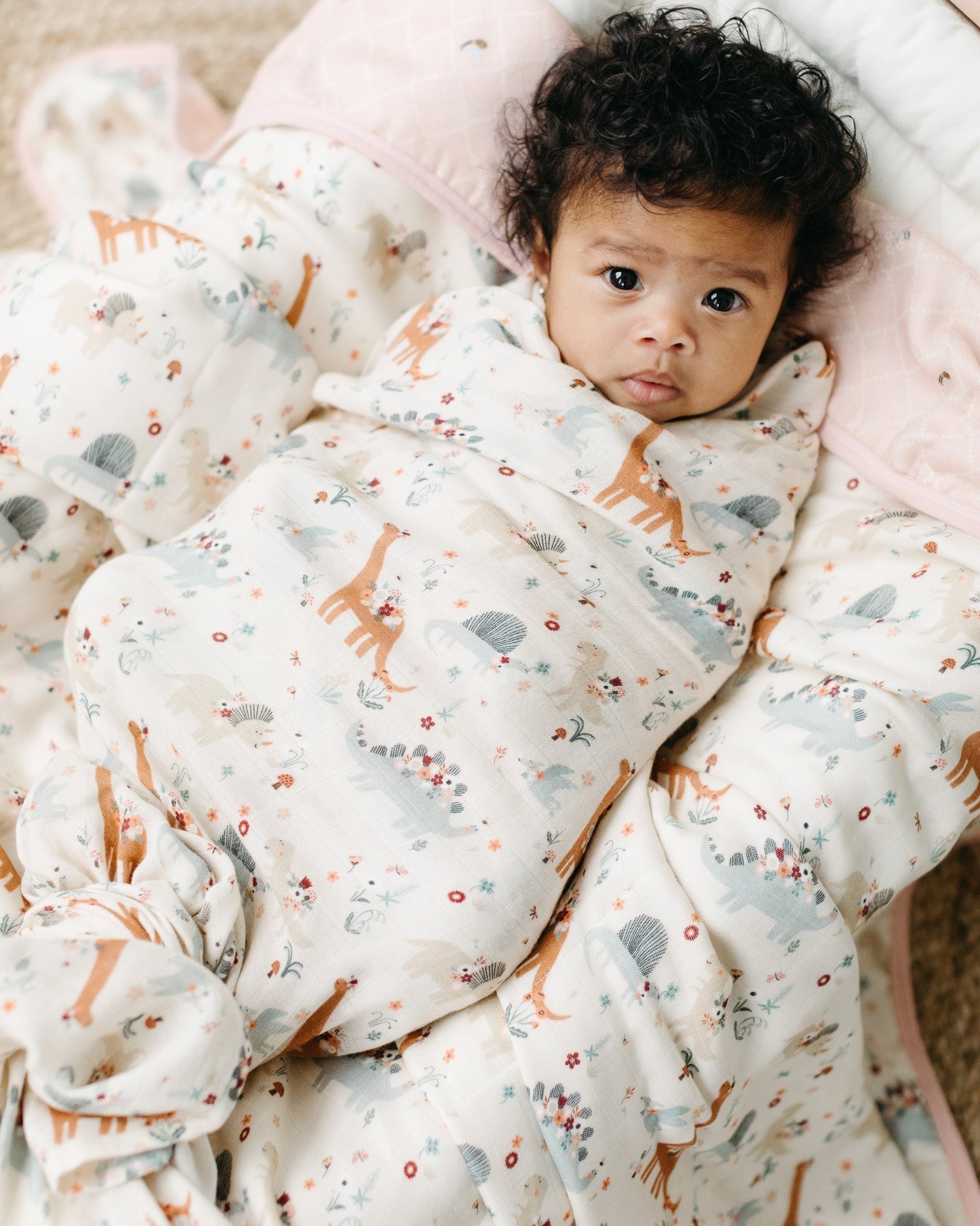 Muslin-Swaddle-Baby-Dinomite-1