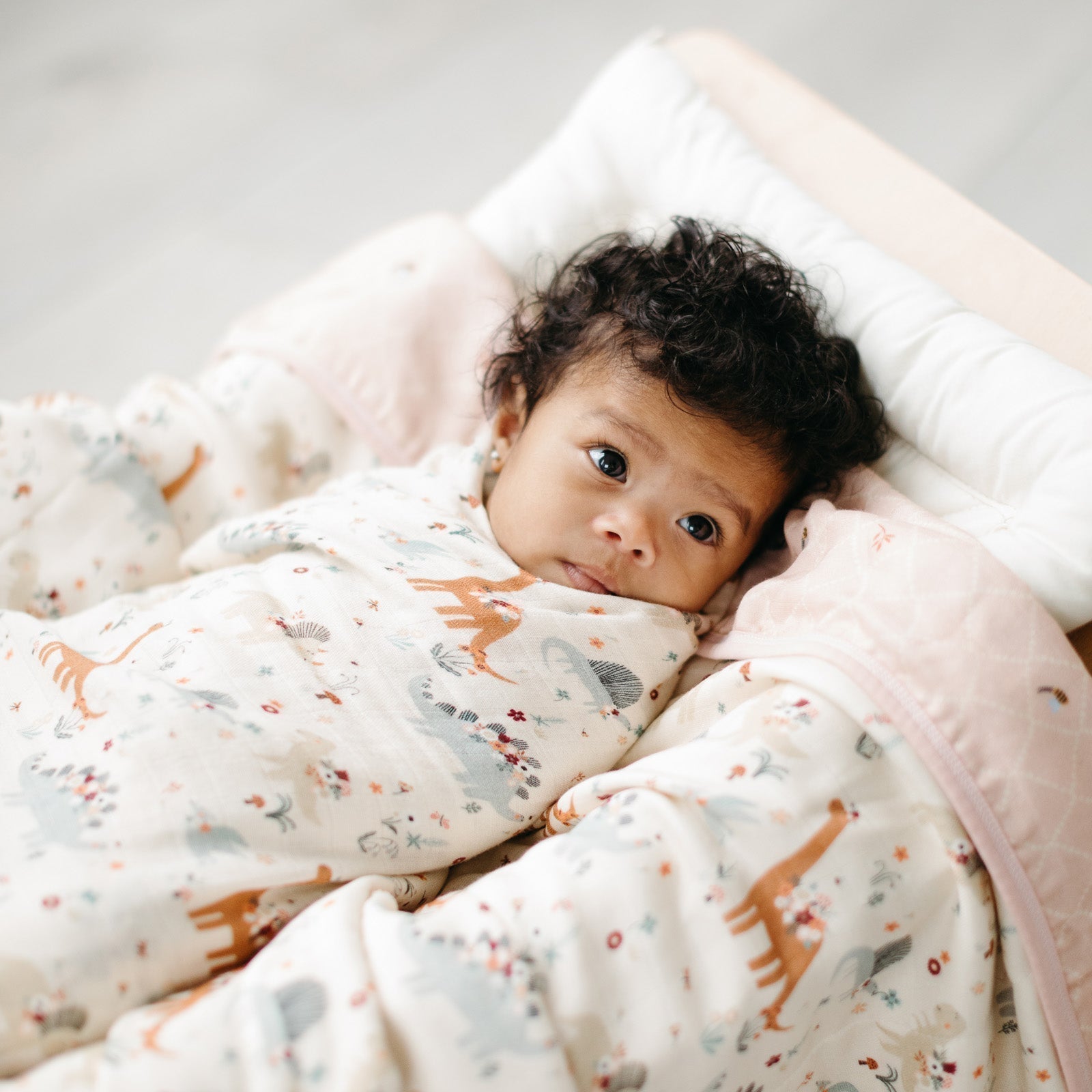 Muslin-Swaddle-Baby-Dinomite-3