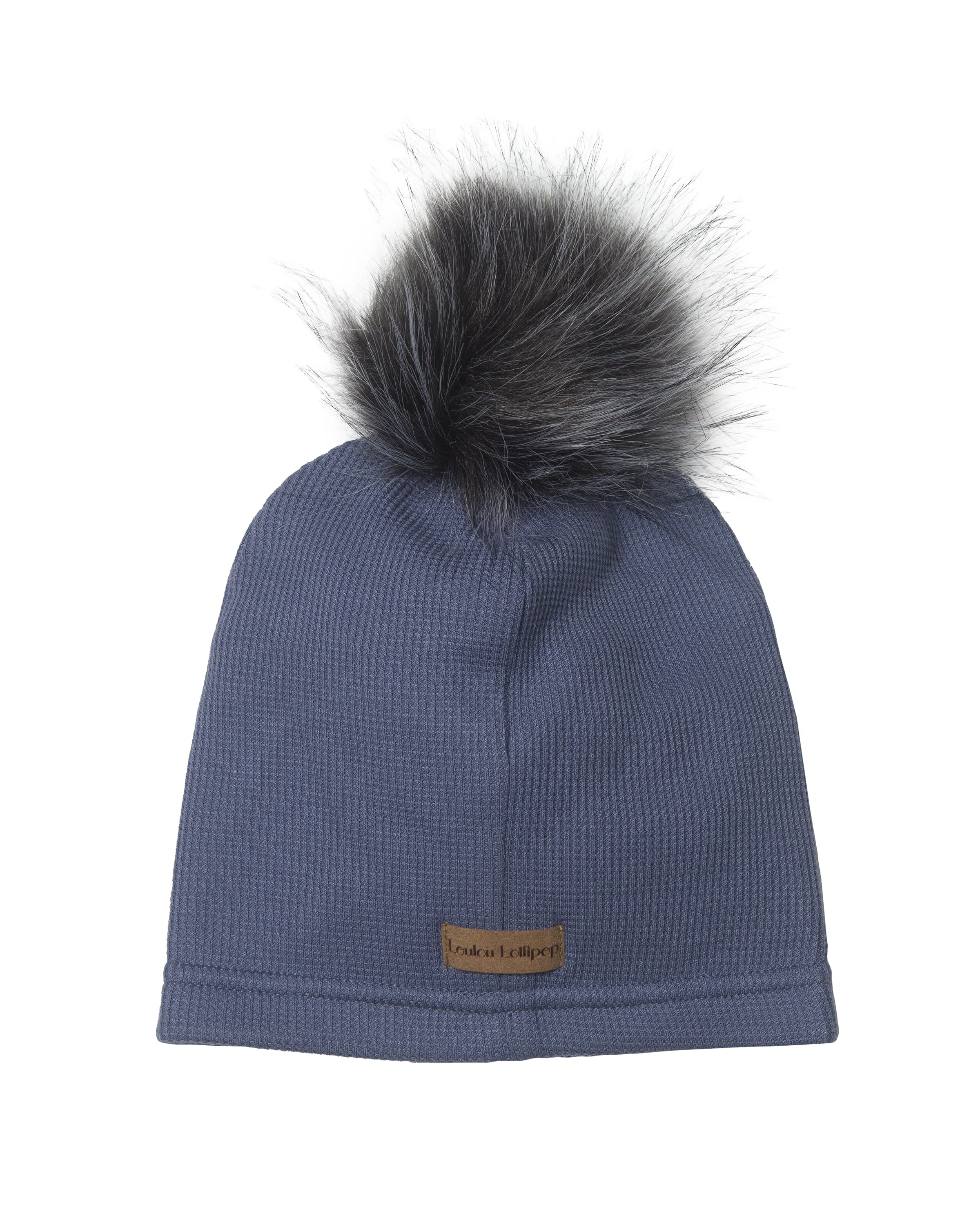 Waffle-Pom-Pom-Hat-Denim-Blue-2