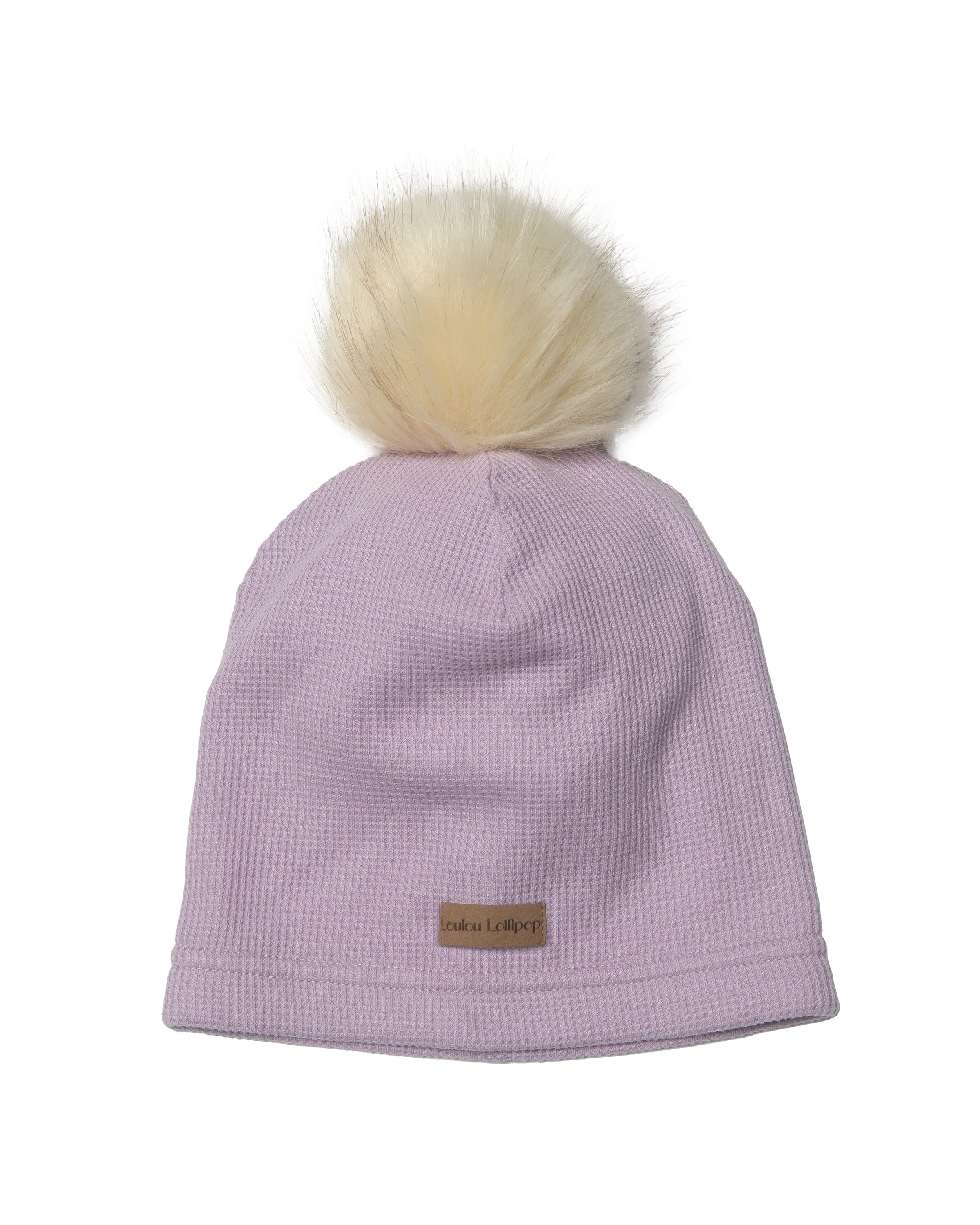 Waffle-Pom-Pom-Hat-Lavender-2