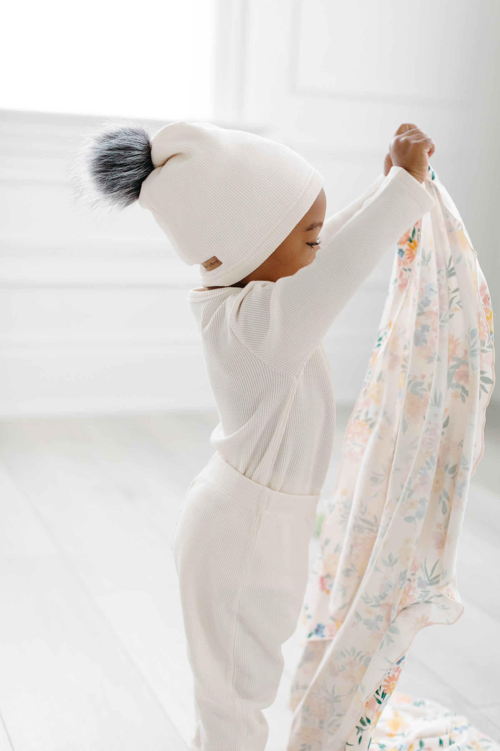 Waffle-Pom-Pom-Hat-Coconut-Milk-2