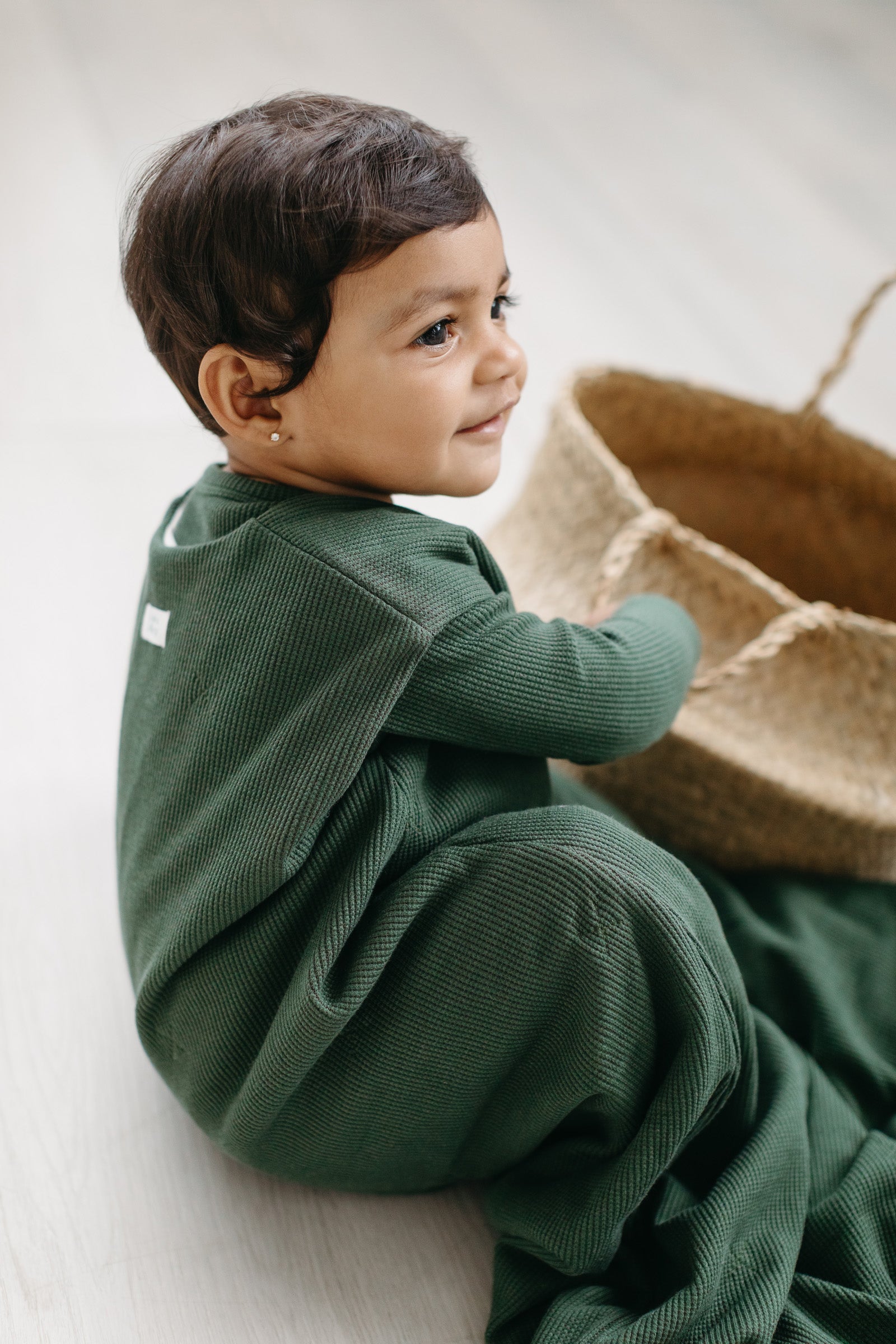 Waffle-Sleep-Bag-1.0-TOG-Spruce-Green-3