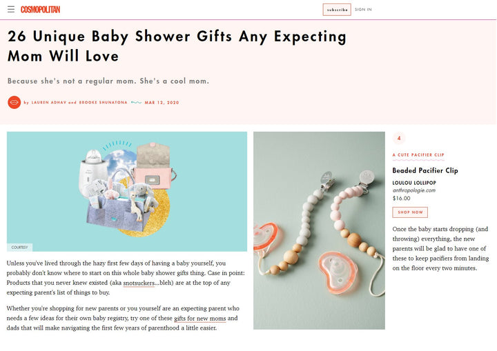 Cosmopolitan's 26 Unique Baby Shower Gift Ideas for New Moms 2020