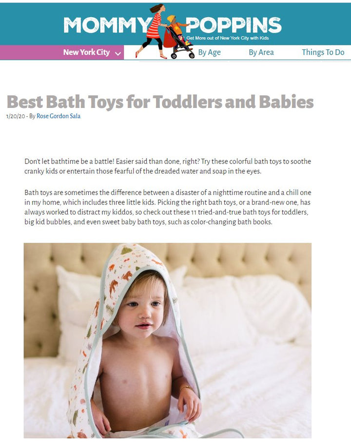 Mommy Poppins' Best Bath Accessories for Your Baby's Nighttime Routine!