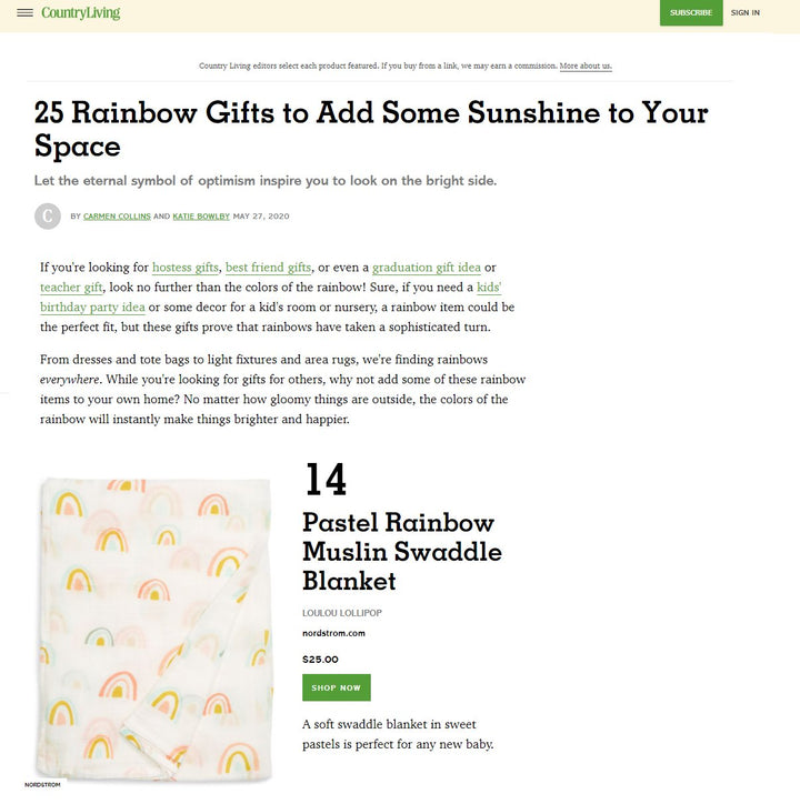 25 Rainbow Gifts to Add Some Sunshine to Your Space