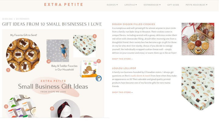 GIFT IDEAS FROM 10 SMALL BUSINESSES I LOVE