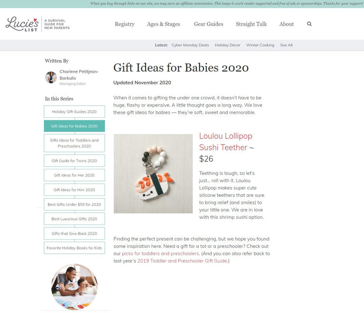 Gift Ideas for Babies 2020