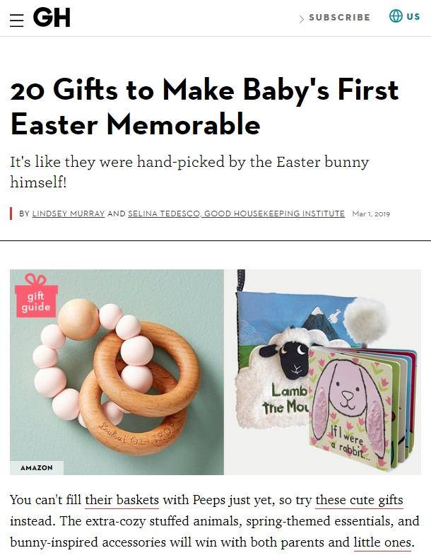 20 Gifts to Make Baby's First Easter Memorable