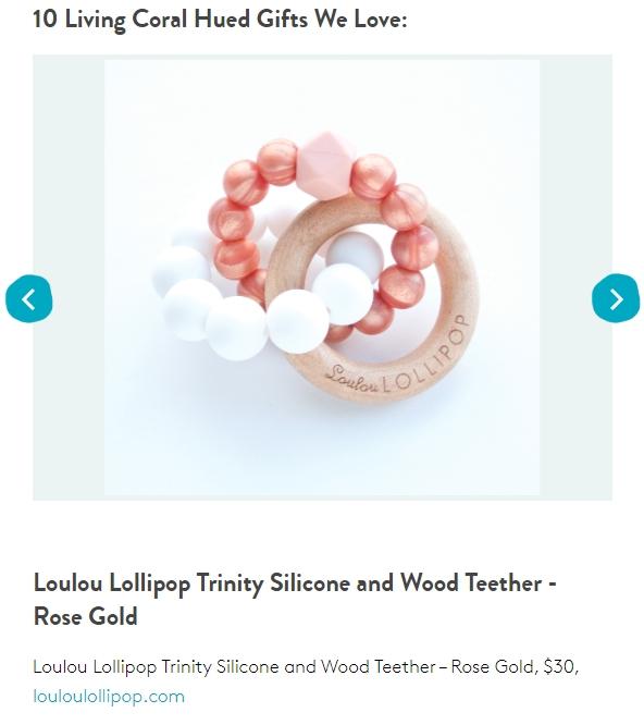 New York Family: 10 Living Coral Hued Gifts We Love