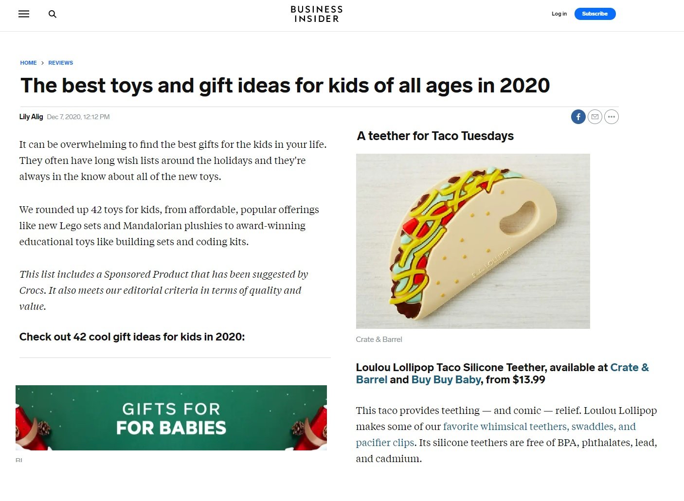 The best toys and gift ideas for kids of all ages in 2020