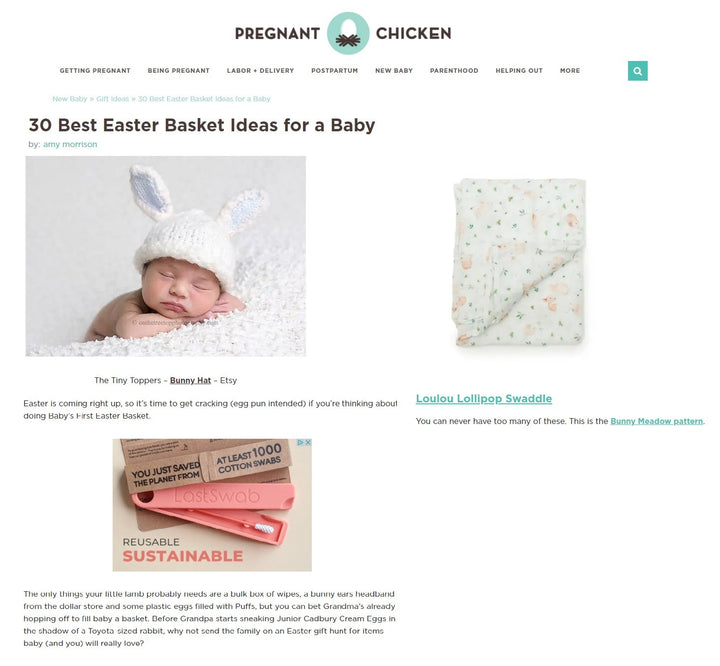 30 Best Easter Basket Ideas for a Baby