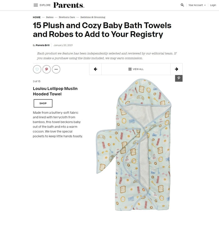15 Plush and Cozy Baby Bath Towels and Robes to Add to Your Registry