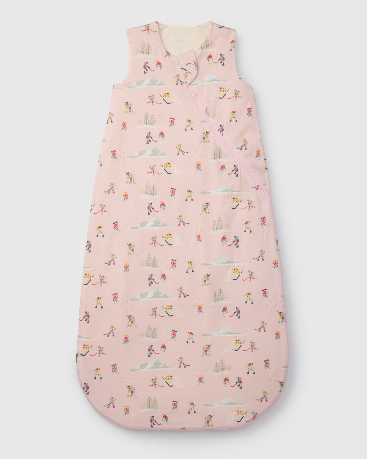 Loulou Lollipop TENCEL™ baby sleep sack 1.0 TOG in She Shoots She Scores — front view on white background
