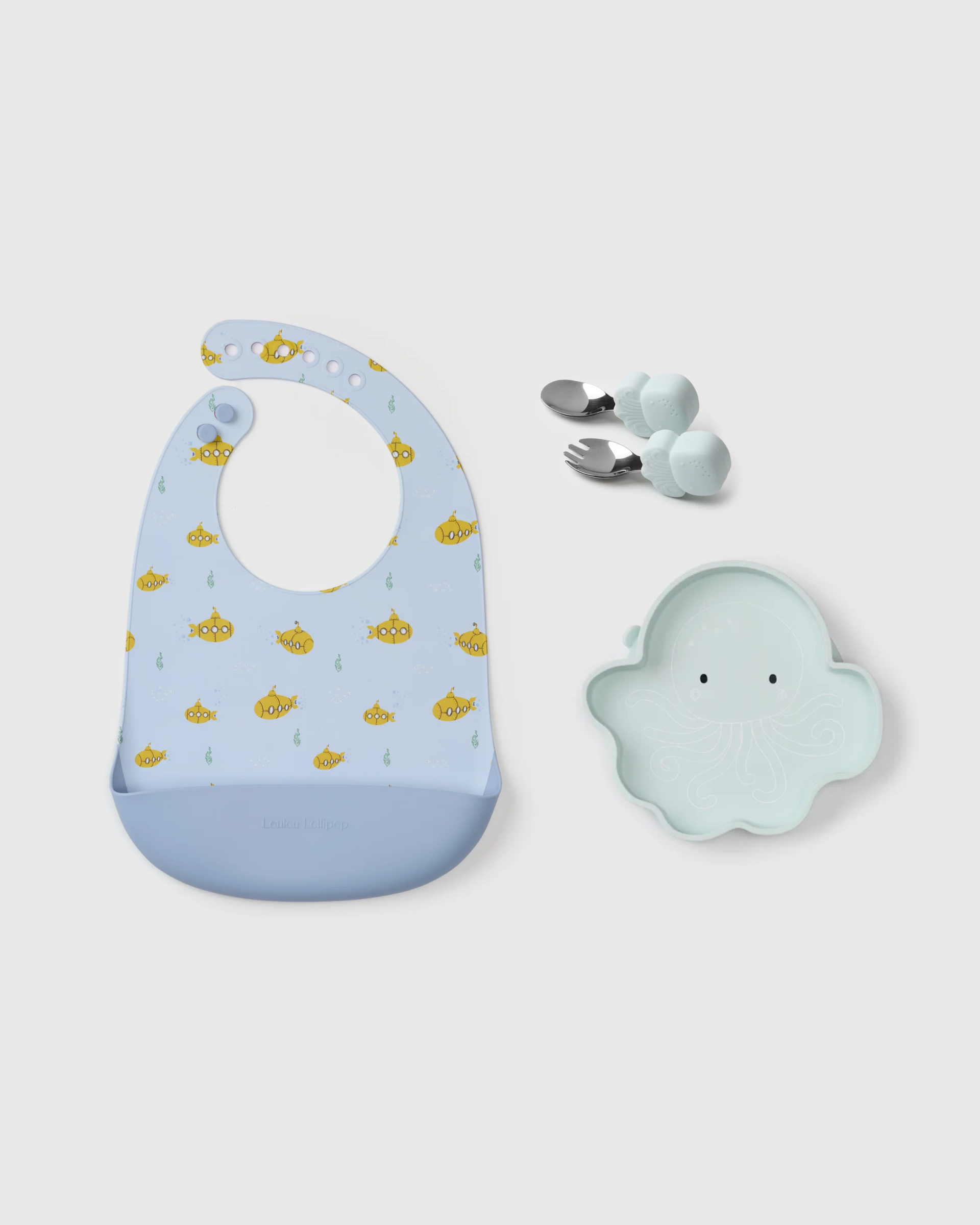 Baby Learning & Feeding Bundle - Olly Octopus