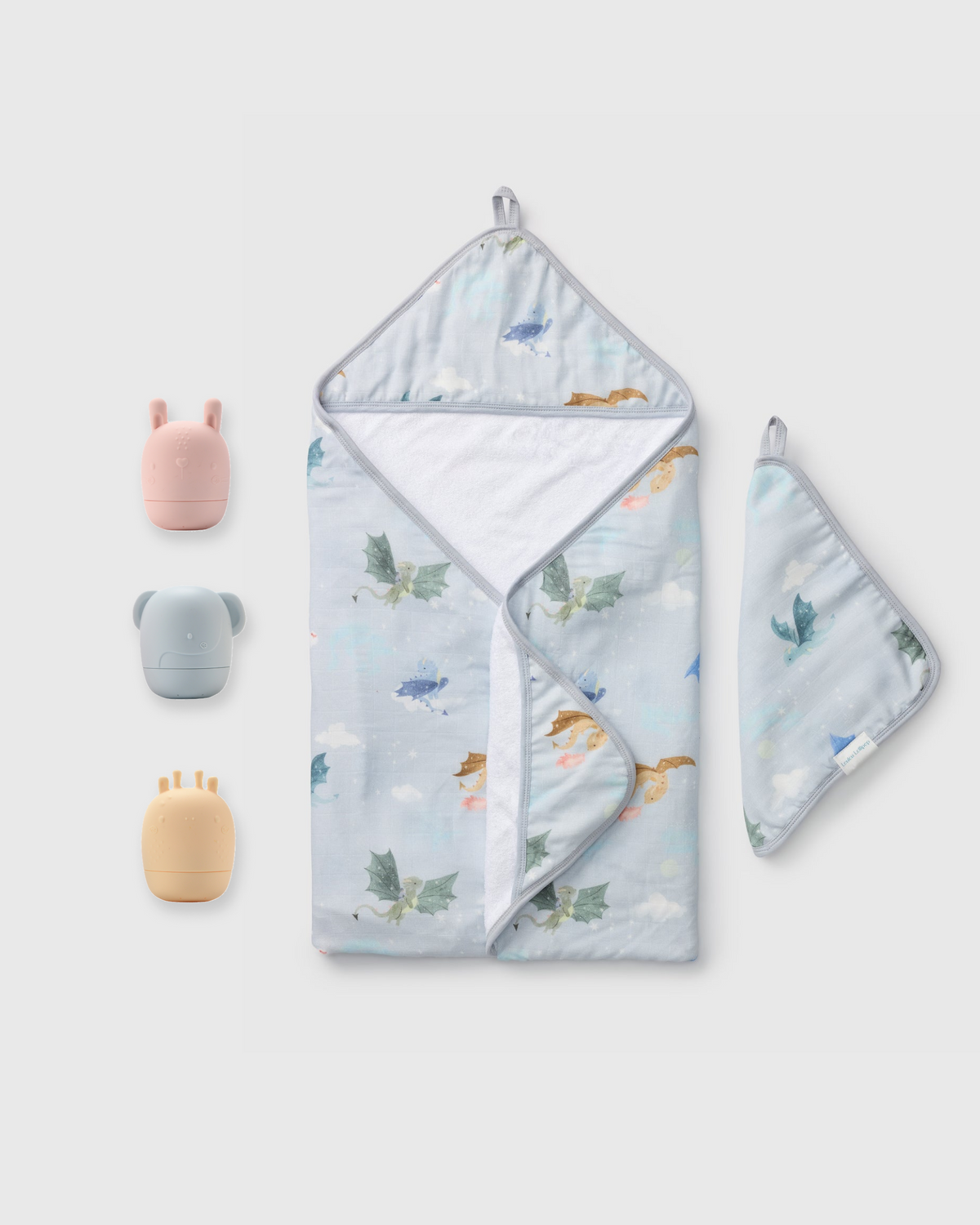 Baby Bath Gift Bundle - Magical Dragons