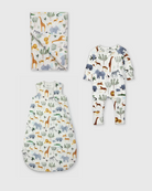 Baby Sleep Gift Bundle - Safari Jungle 0-3M