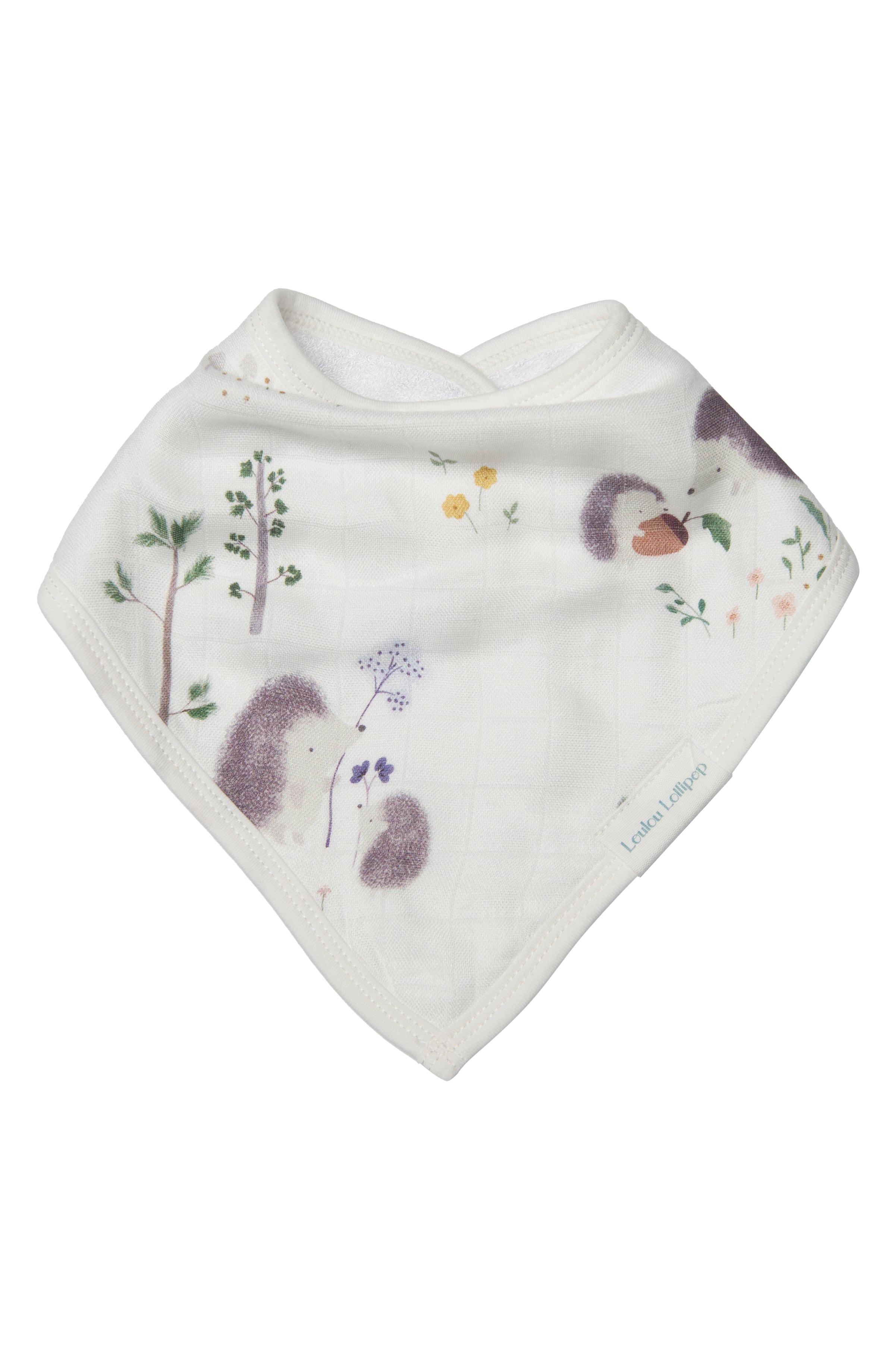 Bandana-Bib-Set-2-Pack-Hedgehogs-4