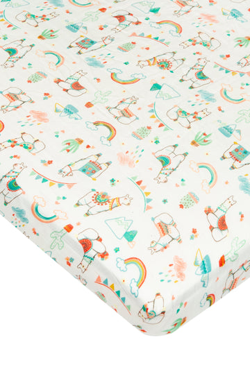 Muslin Fitted Crib Sheet