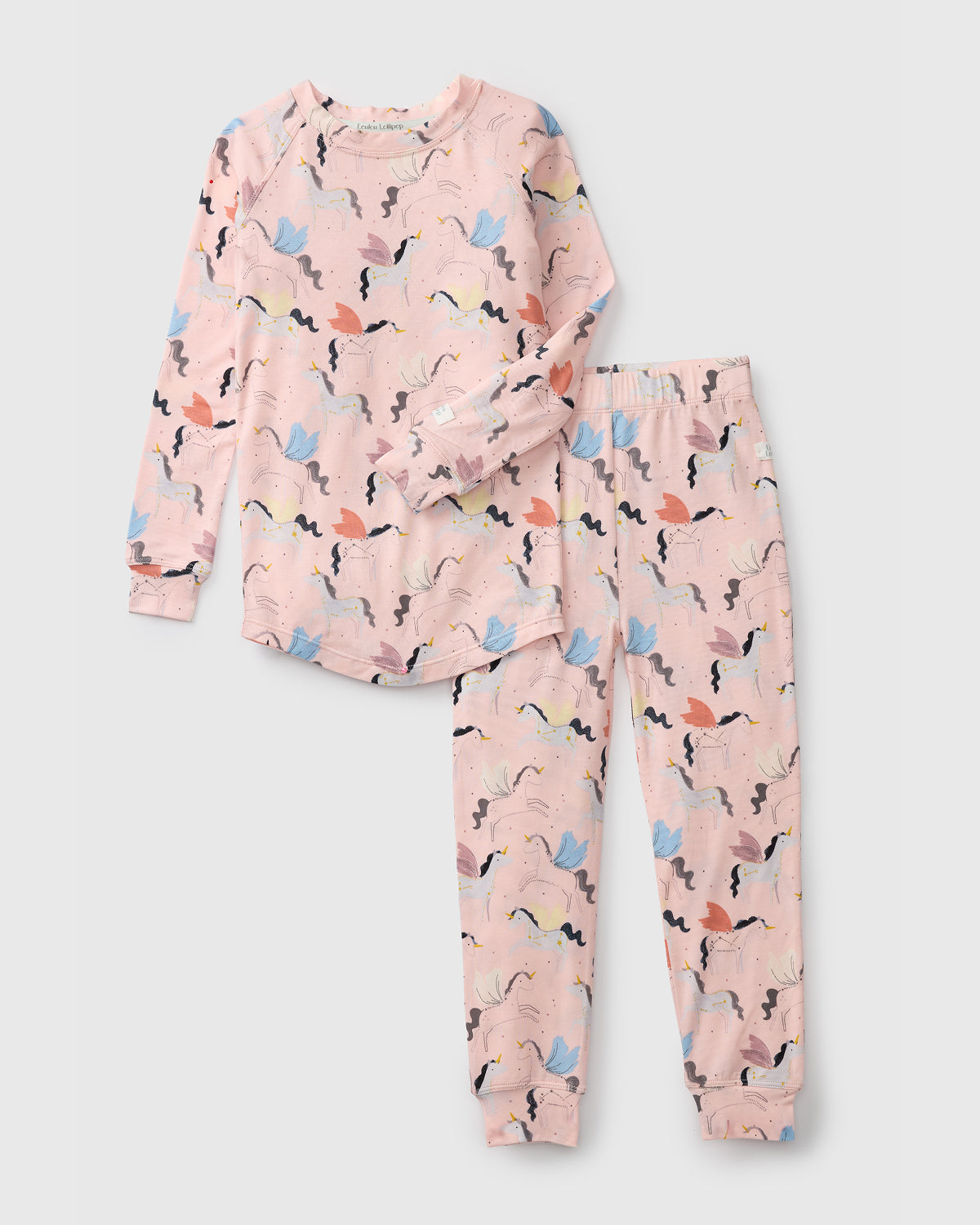 Long Sleeve Pajama Set - Unicorn Ballet – LOULOU LOLLIPOP US