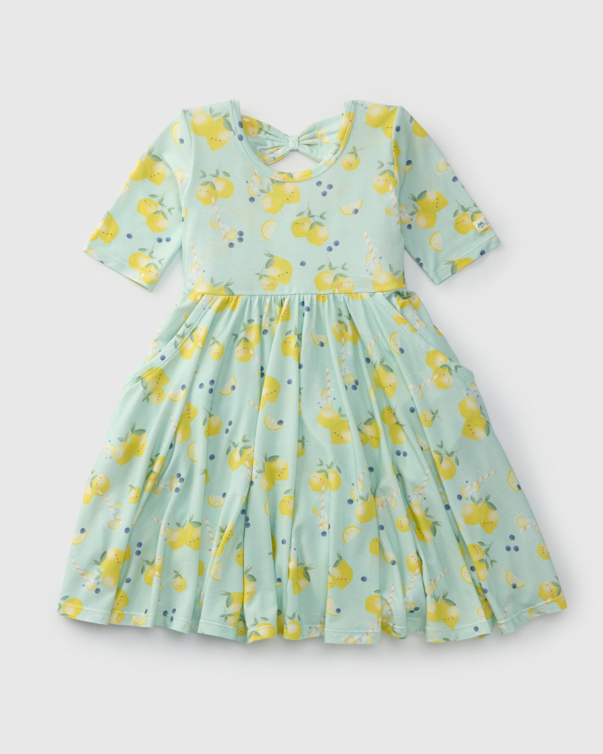 lemon print skater dress Curve Mixed Lemon Print Flutter Sleeve Mini Skater Dress Fashion//SZN