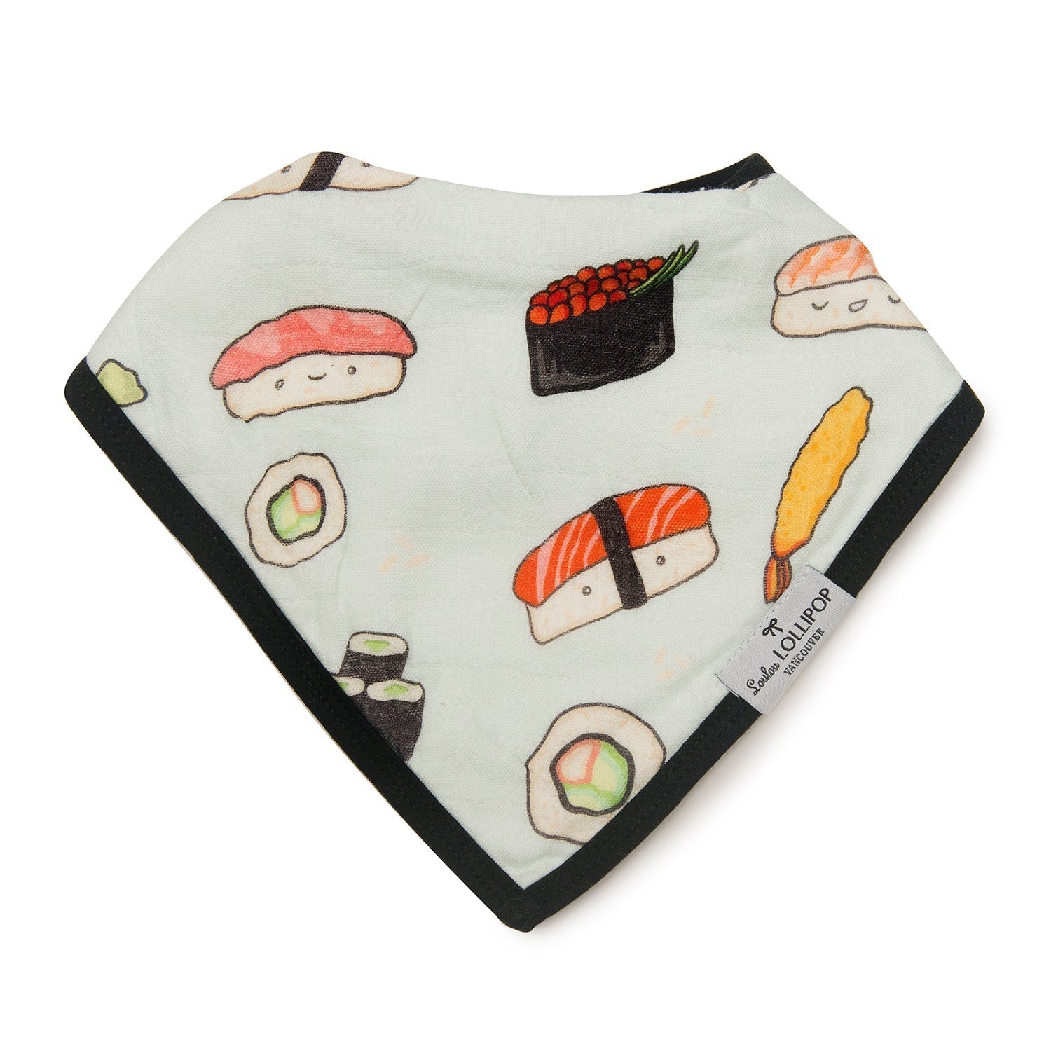 Bandana-Bib-Set-2-Pack-Sushi/Taco-2