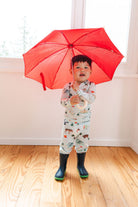 Kids Long Sleeve Pajama - Canada All Over Print
