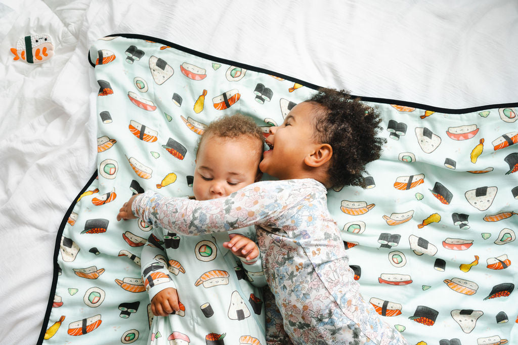 Kids Muslin Blanket - Sushi